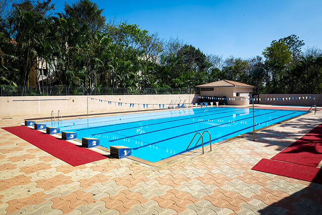 swimming