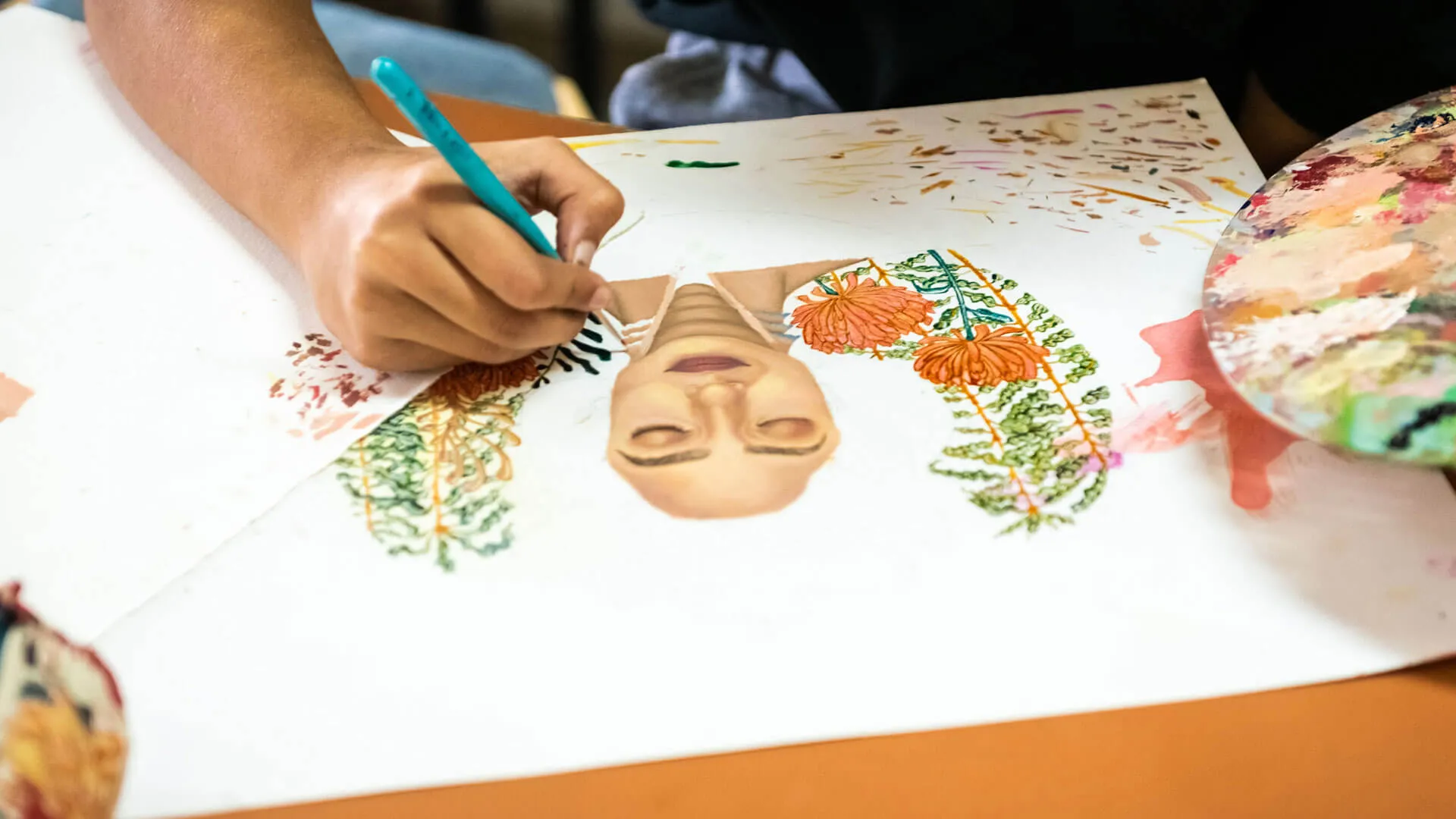 tisb out side the classroom arts banner